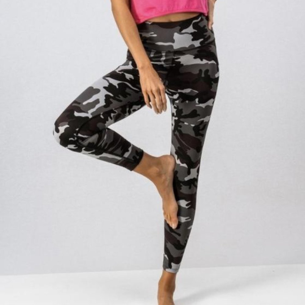 High Waisted Camo Leggings